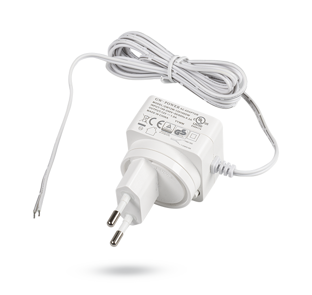 Stromversorgung - Adapter mit austauschbarem EU-Stecker