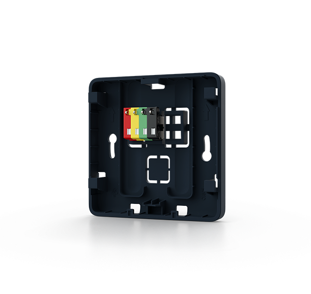 Regulación de temperatura - Backplate for surface mounting of BUS thermostat/sensor - antracita