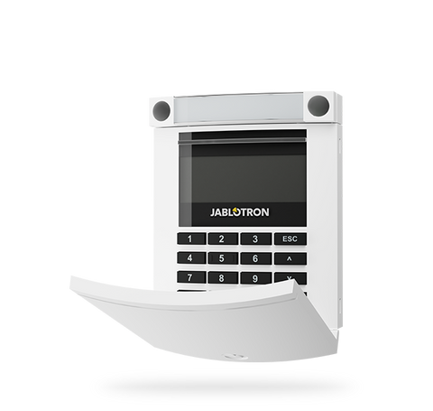 Bus Access Module with display, keypad and RFID | Jablotron