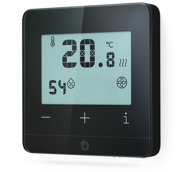 Temperature regulation - Bus room thermostat - anthracite