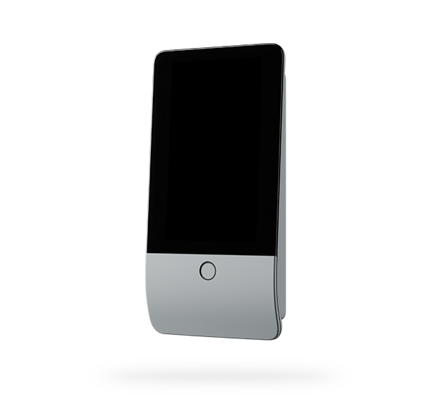 BUS-Touchscreen-Tastatur mit RFID-Leser - Grau