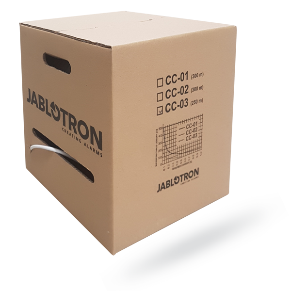 Accessoires d’installation - Câble d’installation pour le systeme JABLOTRON 100+