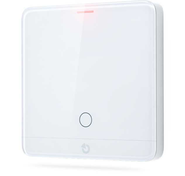 Régulation de la température - Capteur de température et d'humidité busé avec fonction thermostat