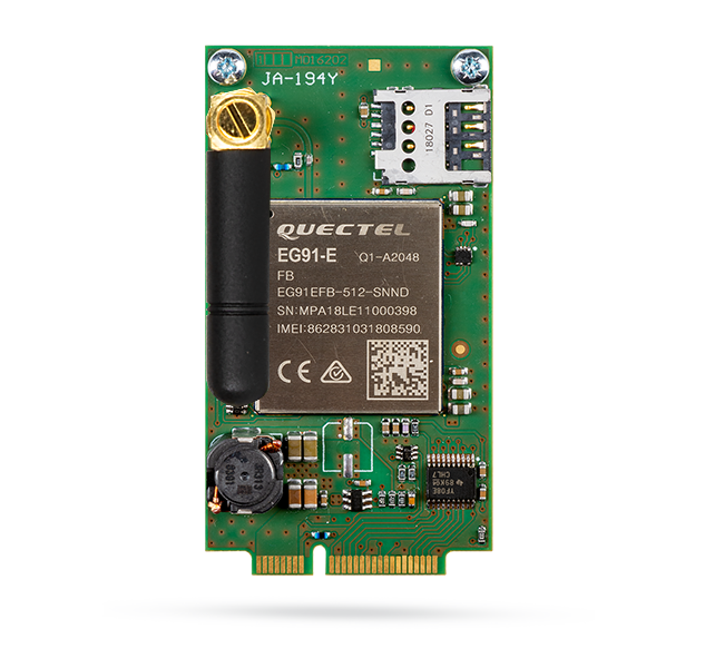 Systémové prvky - Modul LTE komunikátora