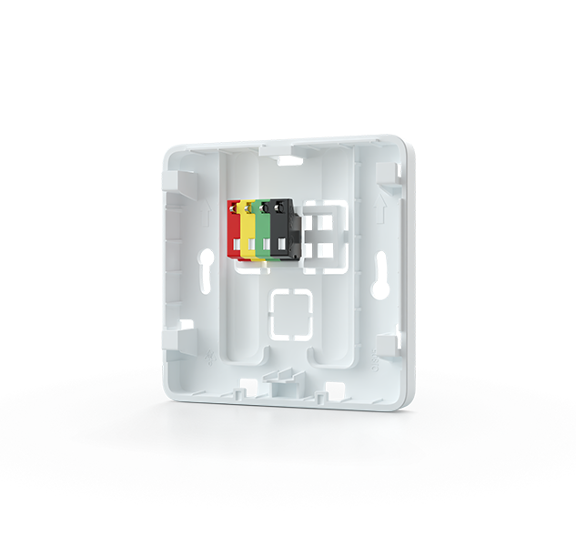 Régulation de la température - Plaque arrière pour montage en saillie de thermostat/capteur BUS