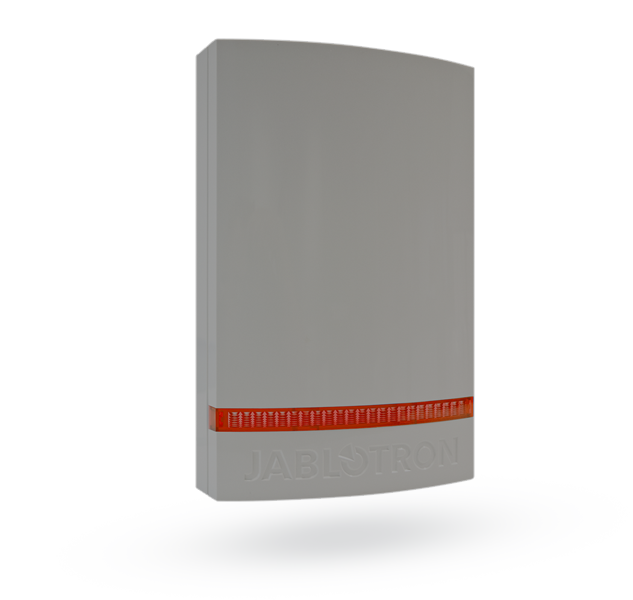 Installation accessories - Plastic cover for JA-111A, JA-151A and JA-163A - grey, red flasher