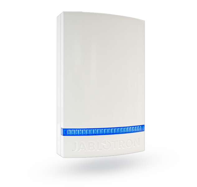 Installation accessories - Plastic cover for JA-111A, JA-151A and JA-163A - white, blue strobe