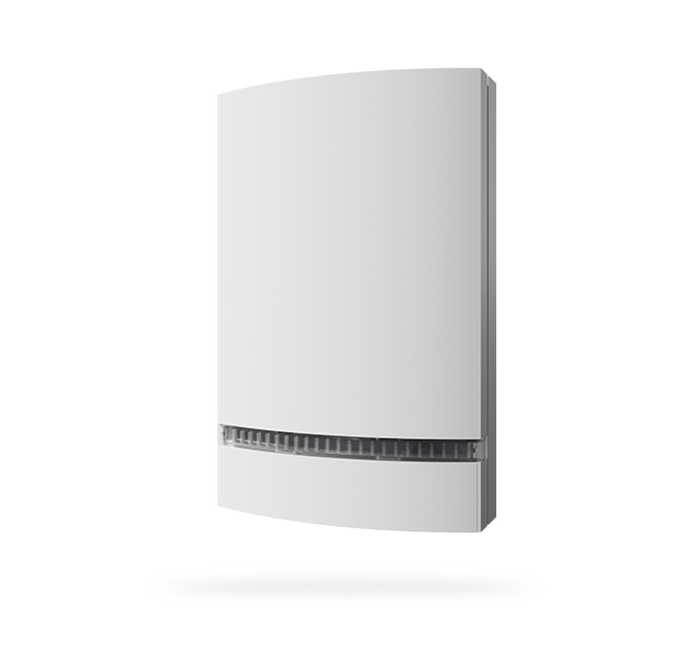 Inštalačné príslušenstvo - Plastový kryt sirény JA-113A, JA-111A, JA-151A a JA-163A - biely, priehľadný svetlovod