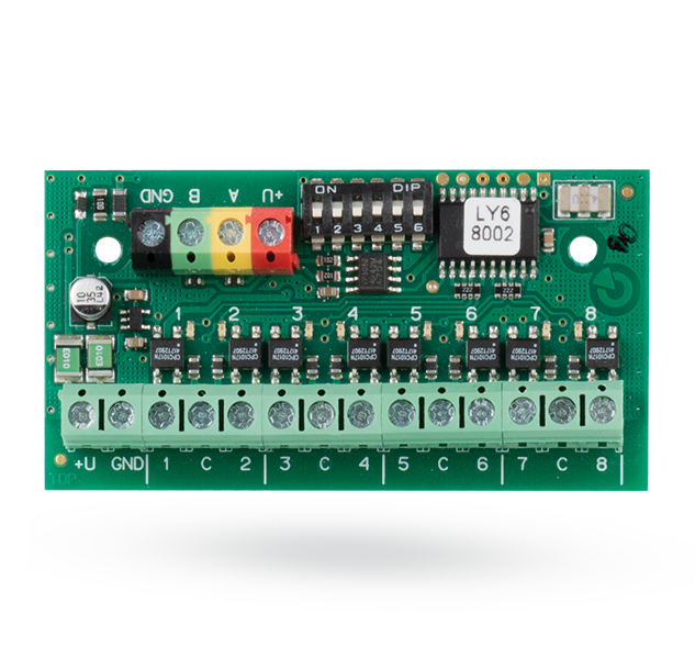 Moduly - Sběrnicový signální modul výstupů PG, 8 výstupů