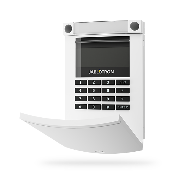 Transition Access Module Wireless access module with display, keypad and RFID | Jablotron