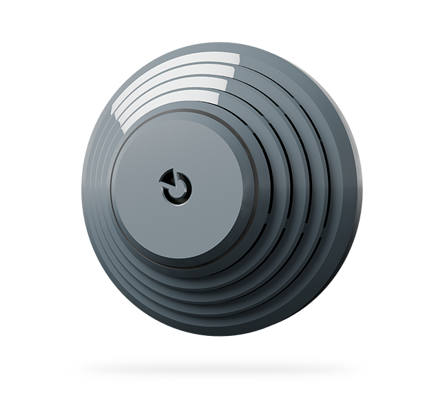 Detectors - Wireless combined smoke and heat detector with built-in siren - anthracite