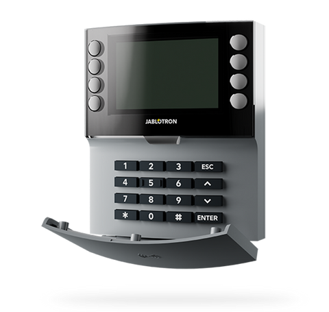 Display Key Pad Wireless four-segment keypad with display and RFID reader - grey ...