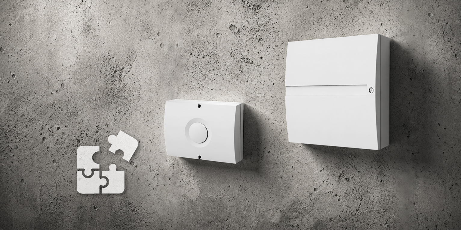 Promo banner - Kompatibilita produktov - Chcete mať istotu, že jednotlivé prvky vášho zabez