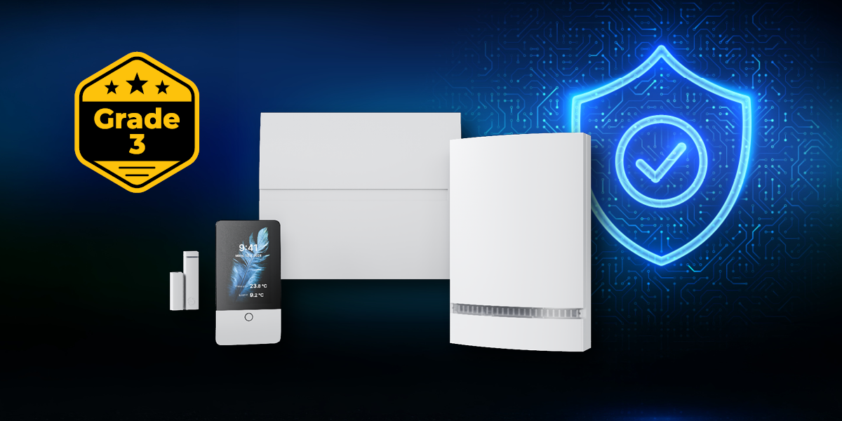 Promotional banner - GRADE 3 - Uncompromising protection where standard alarms fa